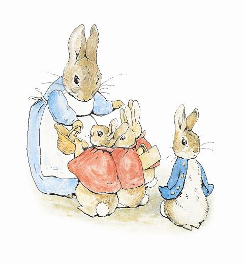  and their names were—Flopsy, Mopsy, Cotton-tail, and Peter.