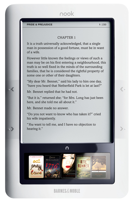 Barnes&Nobel nook