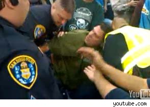 SD cops arrest NY fans
